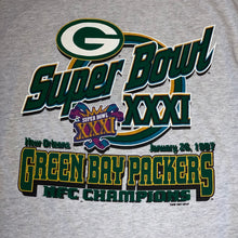 Load image into Gallery viewer, L(Fits XL-See Measurements) - Vintage 1997 Packers Super Bowl Shirt
