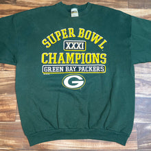 Load image into Gallery viewer, XL - Vintage Green Bay Packers Super Bowl XXXI Crewneck