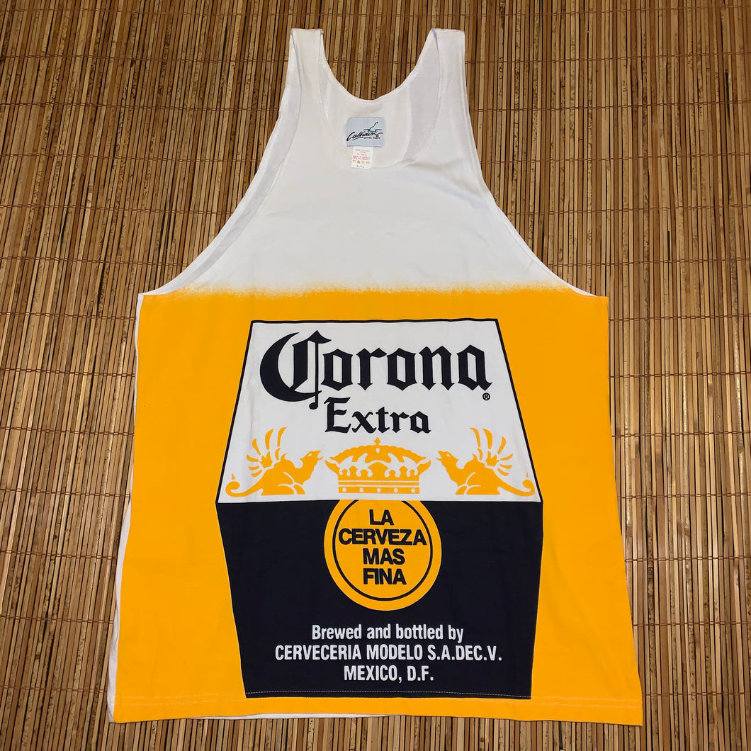 XL - Corona Extra Beer Tank Top