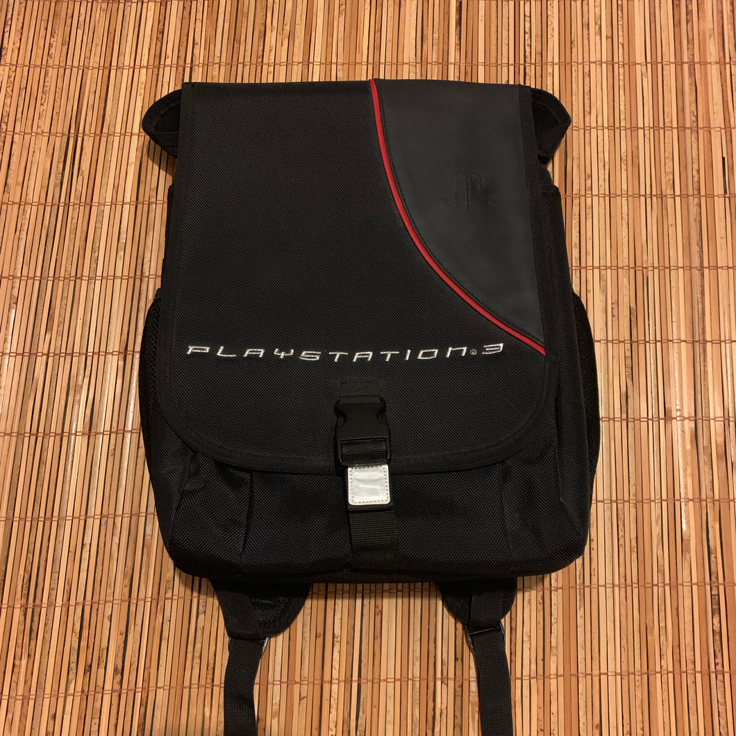 Sony PS3 Padded System Backpack Travel Carrying Bag