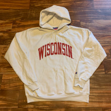 Load image into Gallery viewer, M/L - Wisconsin Badgers Champion Spellout Hoodie