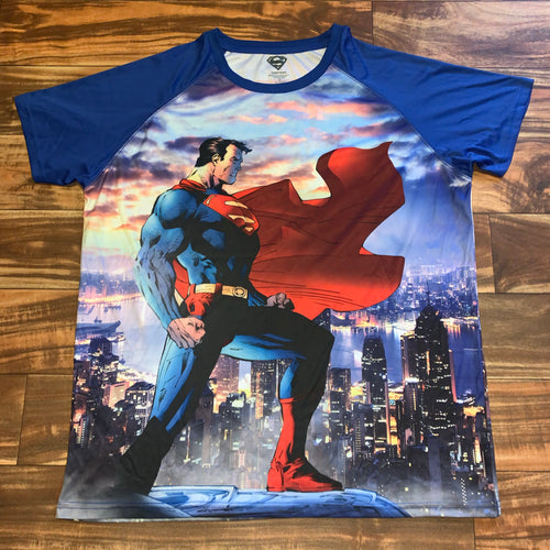 XL - Superman All Over Print Shirt