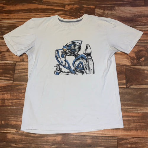 M - Air Jordan Shoe Gas Mask Shirt