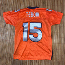 Load image into Gallery viewer, Youth M - Tim Tebow Broncos Reebok Jersey