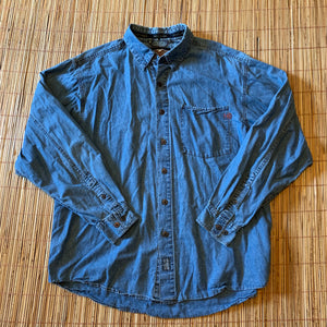 XL - Vintage Harley Davidson Denim Shirt