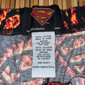 M - Superman Flame Pajama Pants