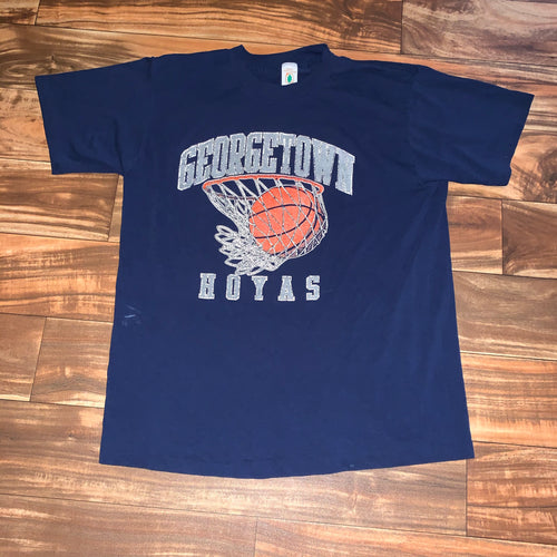 M/L - Vintage 70s/80s Georgetown Hoyas Shirt
