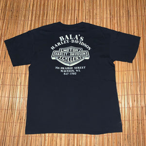 XL - Vintage RARE 1980s Harley Davidson 3D Emblem Shirt