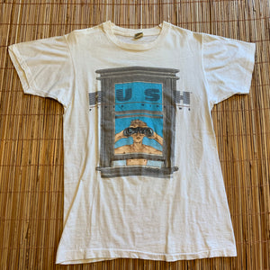 S/M - Vintage 1985 RARE Rush Power Windows Band Album Shirt