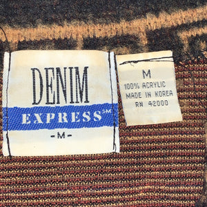 XXL(See Measurements) - Vintage Multi-Pattern Sweater