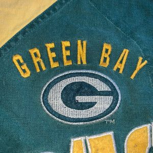 L/XL - Vintage Green Bay Packers Button Up Shirt