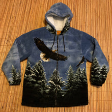 Load image into Gallery viewer, L - Bald Eagle Fleece Hoodie