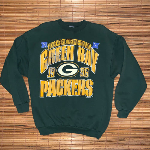 L - Vintage 1996 Packers NFC Division Champs Sweater