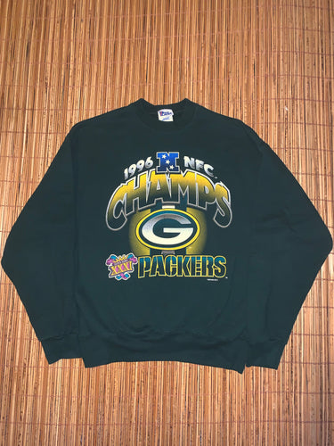 XL - Vintage 1996 Packers NFC Champs Sweater