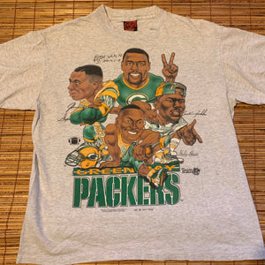 XL - Vintage 1993 Packers Caricature Shirt