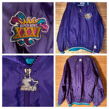 Load image into Gallery viewer, L - Vintage Super Bowl XXXI Starter Jacket
