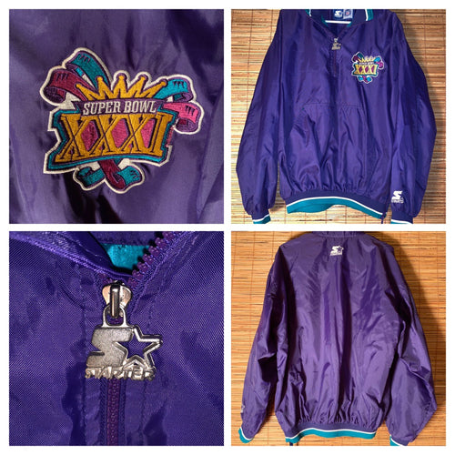 L - Vintage Super Bowl XXXI Starter Jacket