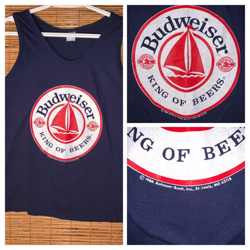 M - Vintage 1986 Budweiser Tank Top