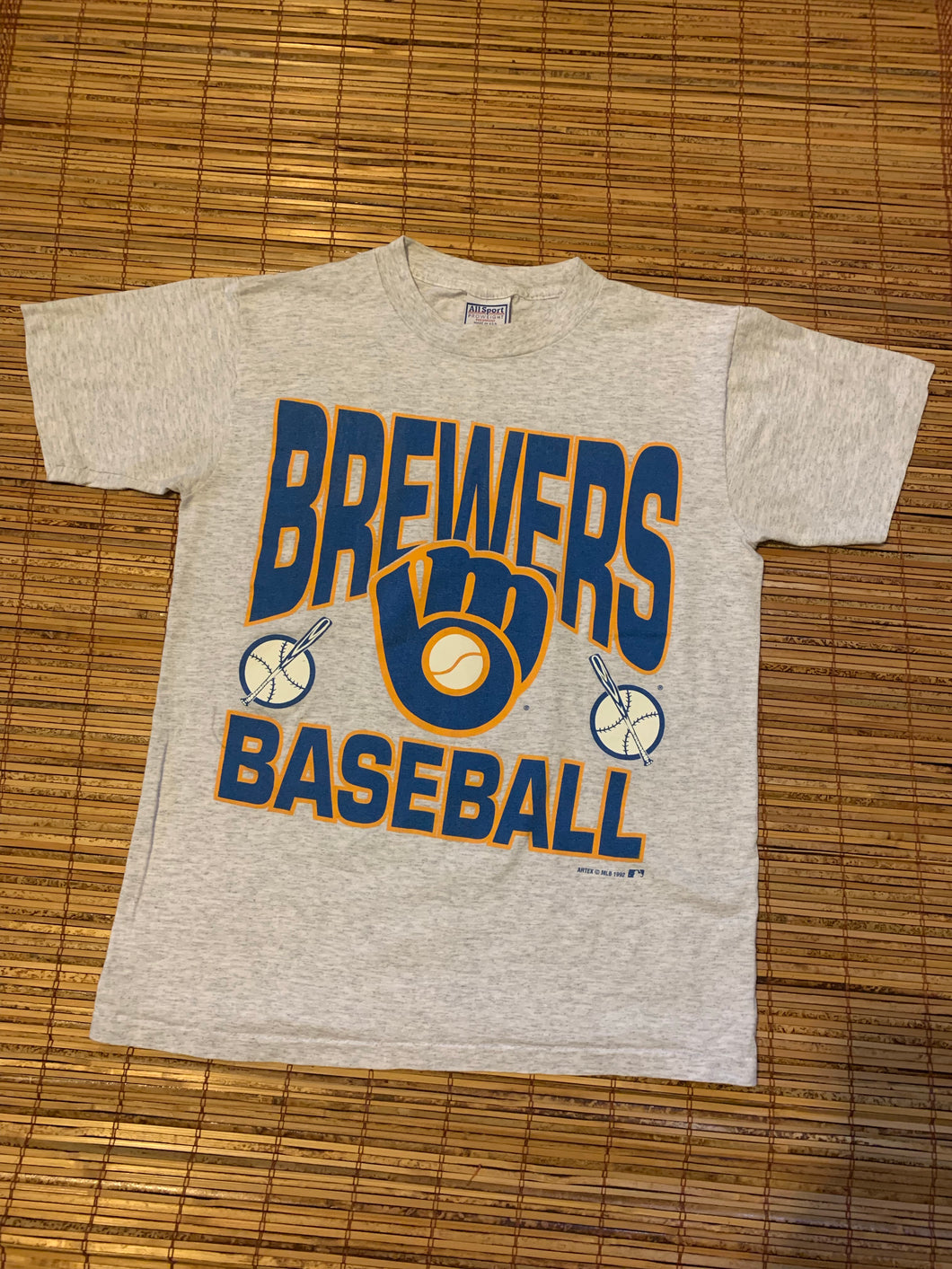 M - Vintage 1992 Brewers Baseball Shirt