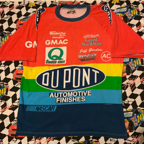XL - Vintage 1997 Jeff Gordon Rainbow Nascar Shirt