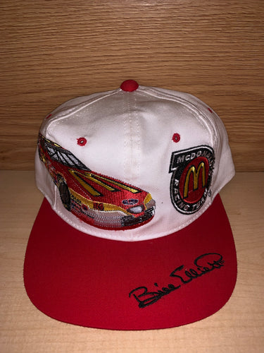 Vintage Bill Elliot McDonald’s Racing Team Hat
