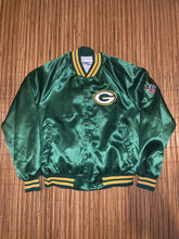 Load image into Gallery viewer, L - Packers Chalk Line Satin Jacket